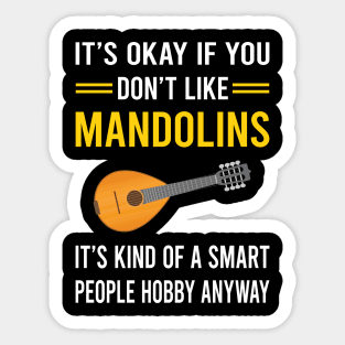 Smart People Hobby Mandolin Sticker